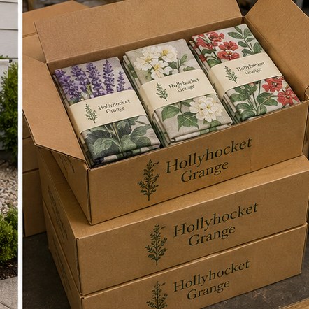 Customized garden flags for designers and gift brands