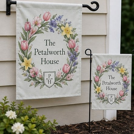 Double-Sided Garden Flags